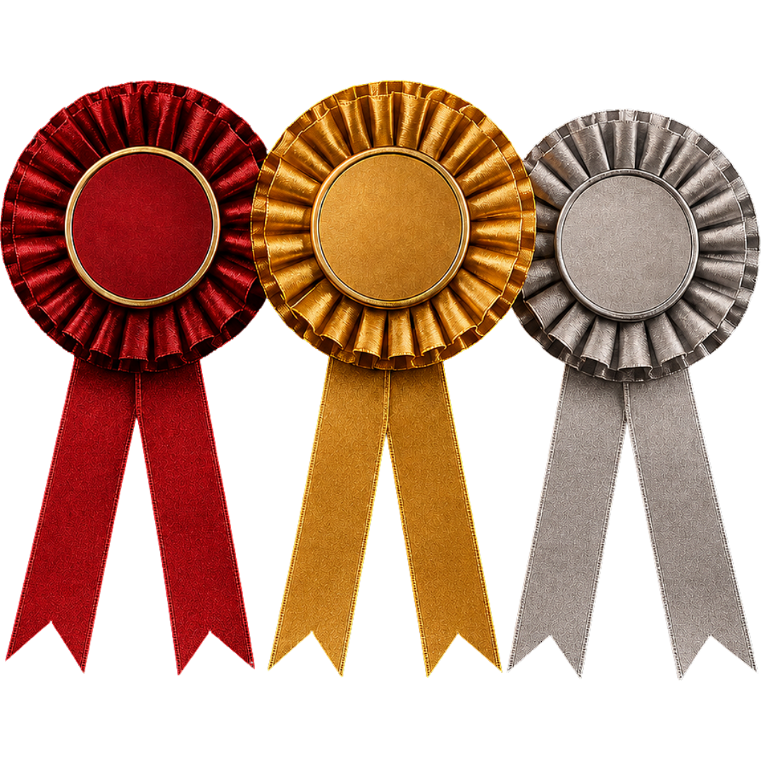 Rosettes & Place Ribbons