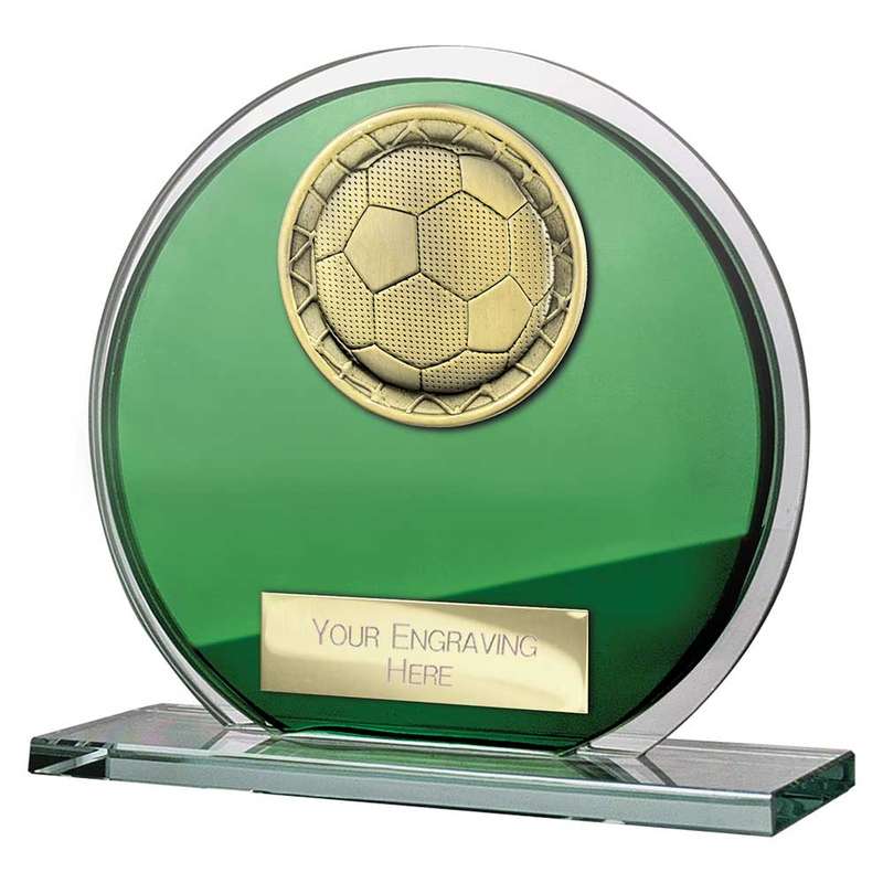 Seismic Superstar Football Circle Plaque