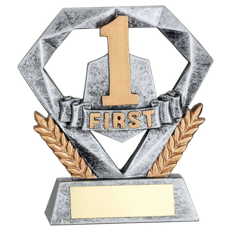 PEW/GOLD FIRST MINI DIAMOND WITH PLATE – 4in