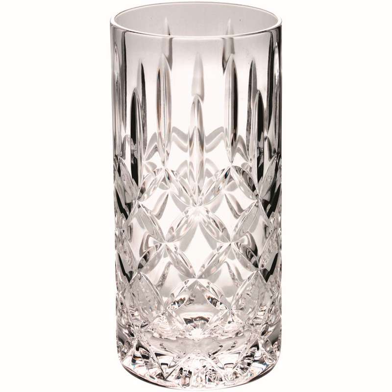 405ML HIGHBALL GLASS TUMBLER FULLY CUT – 6in