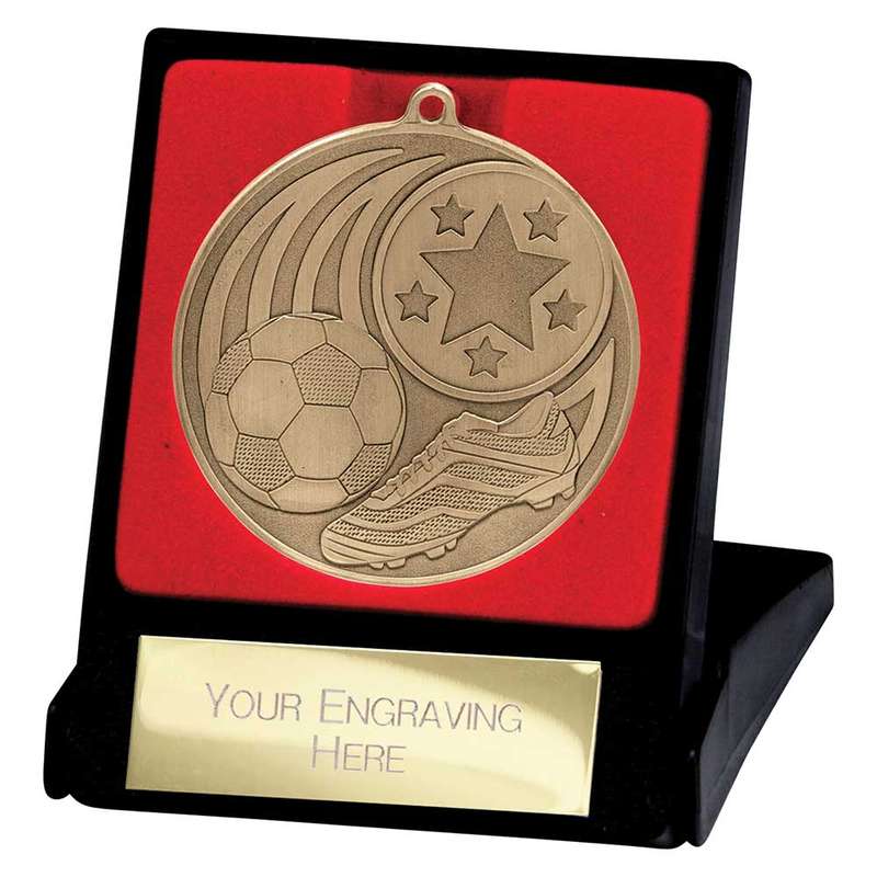 Iconic Football Medal & Box