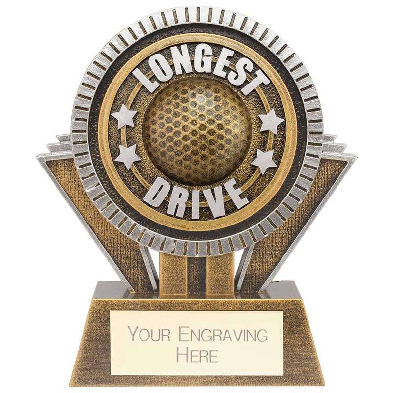 Apex Ikon Longest Drive Award Gold & Sil