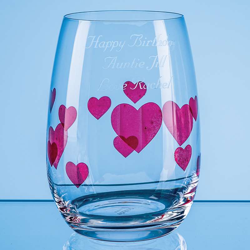 335ml L’Amour Red Heart Whisky Tumbler